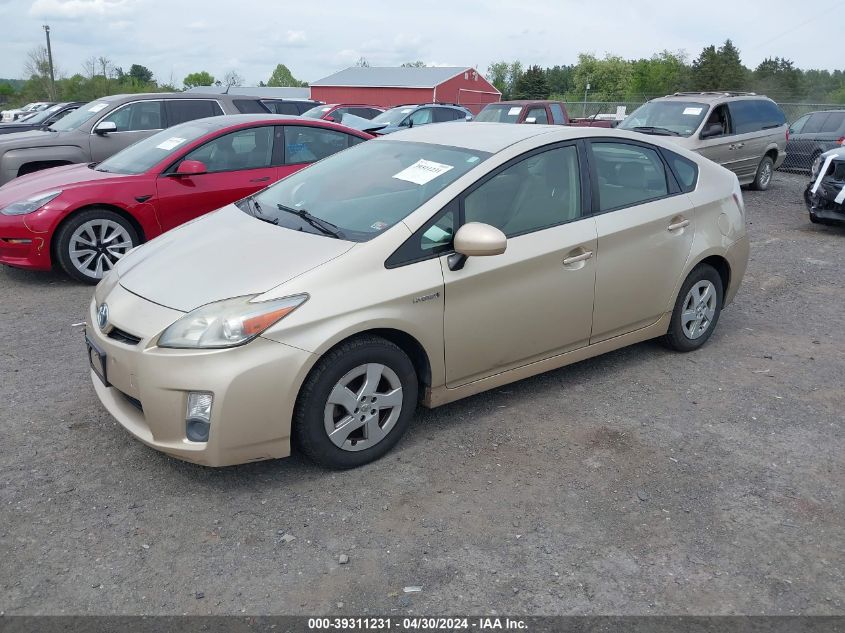 JTDKN3DU2B0291855 | 2011 TOYOTA PRIUS