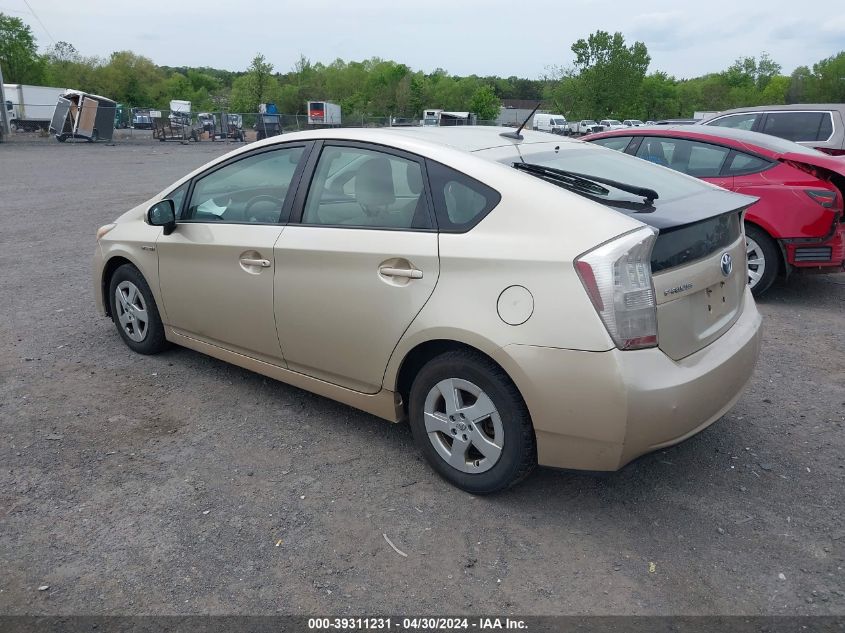 JTDKN3DU2B0291855 | 2011 TOYOTA PRIUS