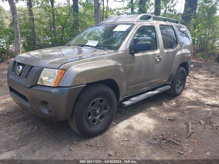 2008 Nissan Xterra X VIN: 5N1AN08UX8C530348 Lot: 39311233