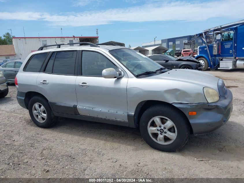 KM8SC73DX6U080282 | 2006 HYUNDAI SANTA FE