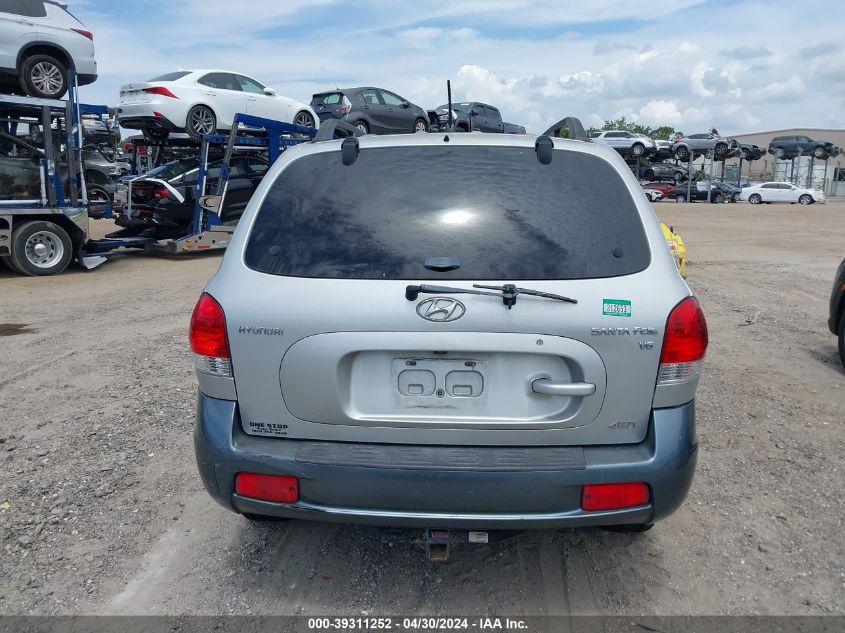 KM8SC73DX6U080282 | 2006 HYUNDAI SANTA FE