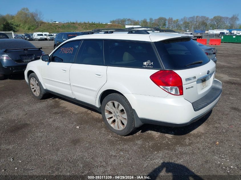 4S4BP66C797317928 | 2009 SUBARU OUTBACK