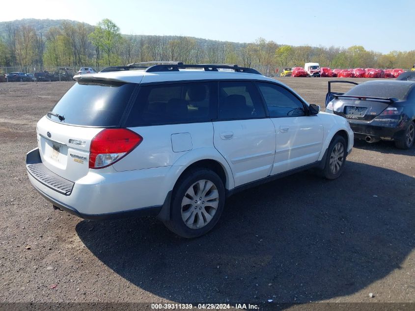 4S4BP66C797317928 | 2009 SUBARU OUTBACK