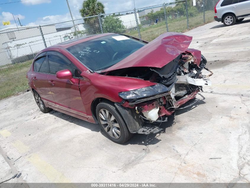 2HGFA16839H338593 | 2009 HONDA CIVIC