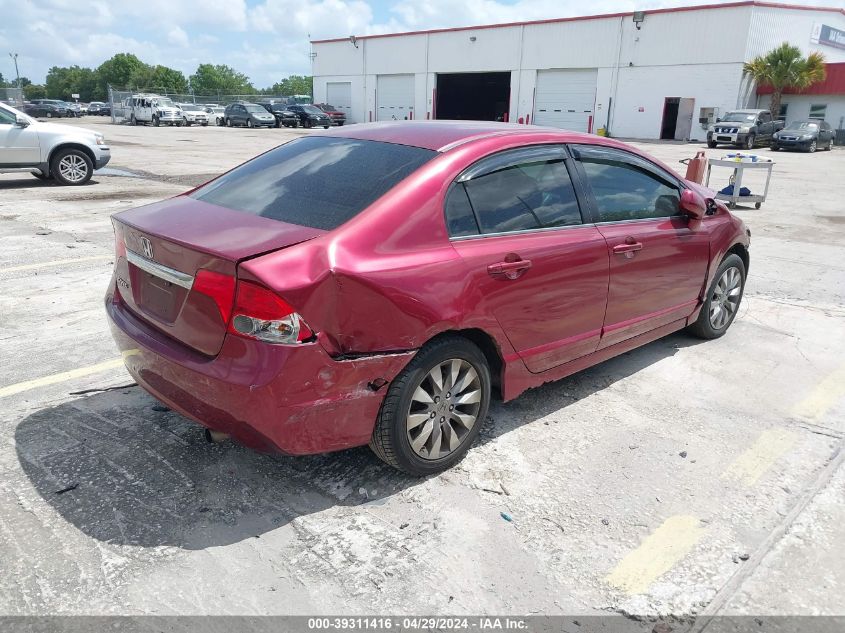 2HGFA16839H338593 | 2009 HONDA CIVIC