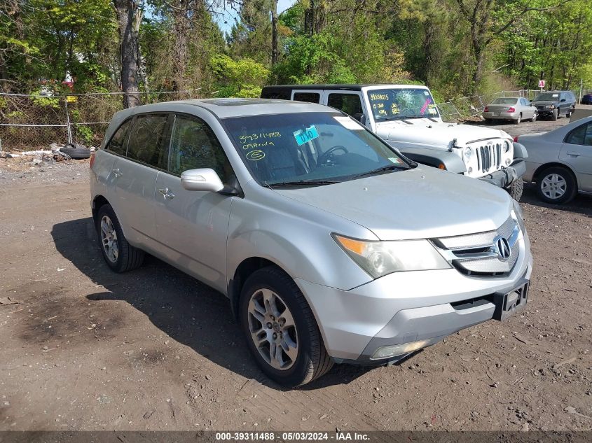 2009 Acura Mdx VIN: 2HNYD28219H528612 Lot: 39311488