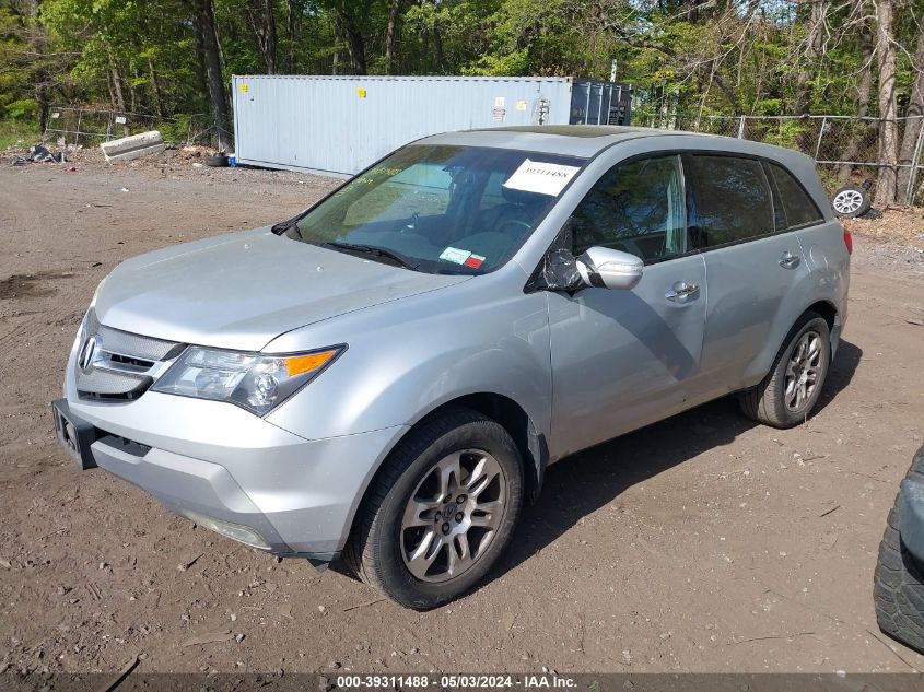 2009 Acura Mdx VIN: 2HNYD28219H528612 Lot: 39311488