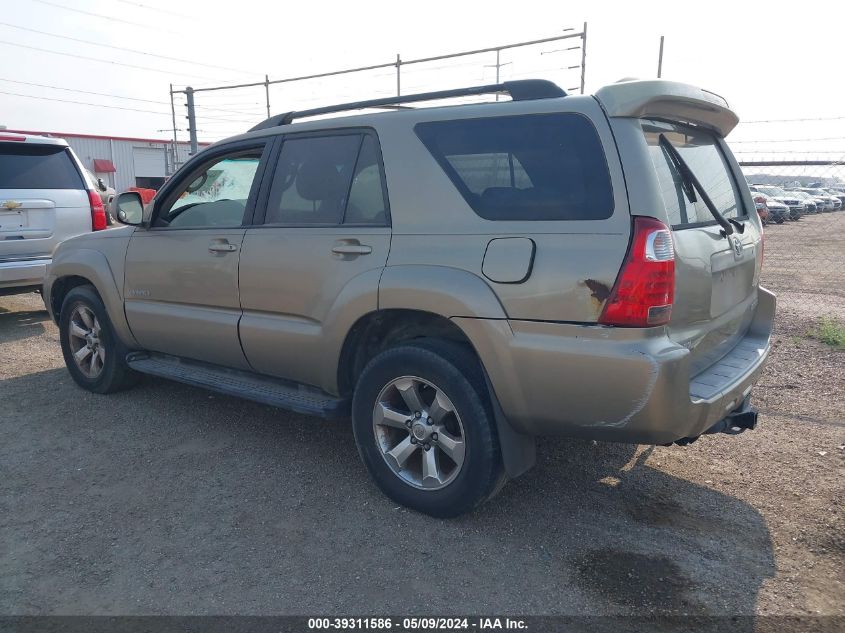 2006 Toyota 4Runner Limited V8 VIN: JTEZT17R468009590 Lot: 39311586