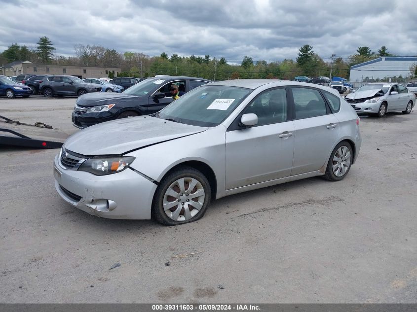 2009 Subaru Impreza 2.5I VIN: JF1GH61609G818593 Lot: 39311603