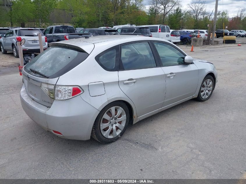 2009 Subaru Impreza 2.5I VIN: JF1GH61609G818593 Lot: 39311603