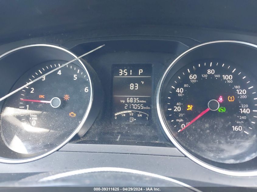 2016 VOLKSWAGEN JETTA 1.4T SE - 3VWD67AJXGM314730