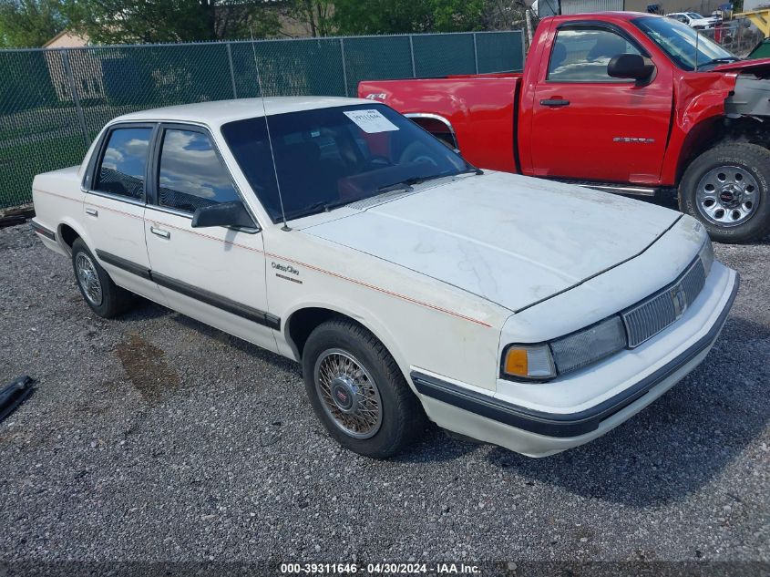 1992 Oldsmobile Cutlass Ciera S VIN: 1G3AL54NXN6429598 Lot: 39311646