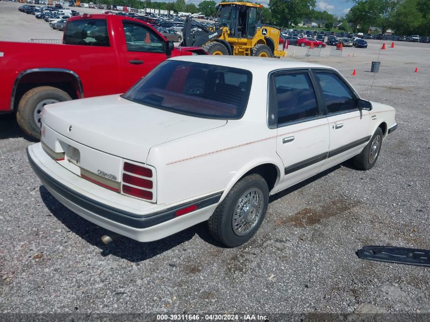 1992 Oldsmobile Cutlass Ciera S VIN: 1G3AL54NXN6429598 Lot: 39311646