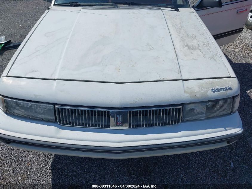 1992 Oldsmobile Cutlass Ciera S VIN: 1G3AL54NXN6429598 Lot: 39311646