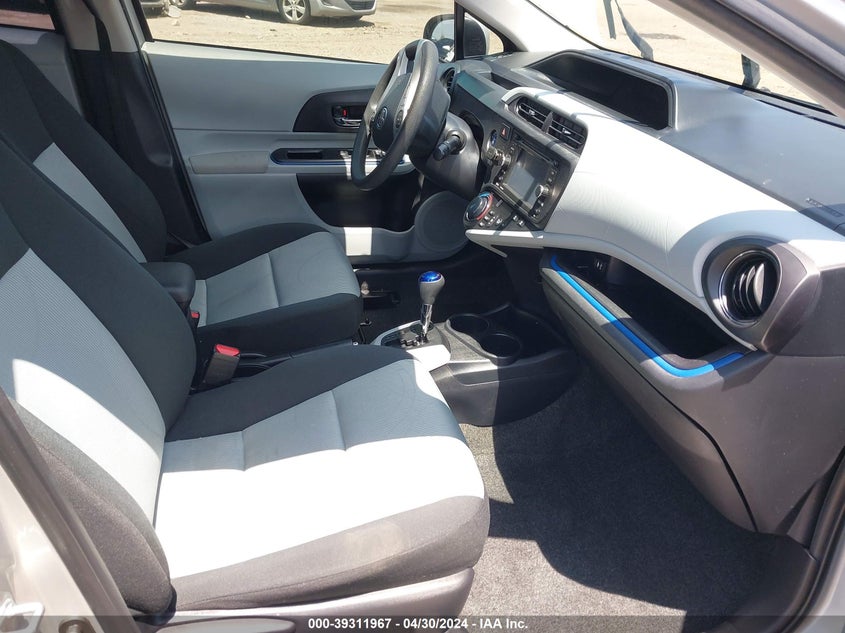 2012 Toyota Prius C Three VIN: JTDKDTB39C1010045 Lot: 39311967