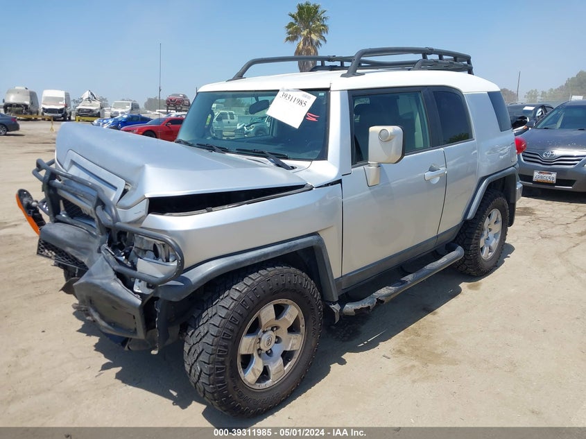2008 Toyota Fj Cruiser VIN: JTEZU11F08K006607 Lot: 39311985