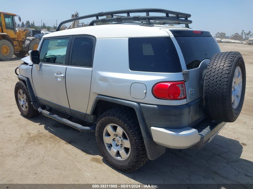 2008 Toyota Fj Cruiser VIN: JTEZU11F08K006607 Lot: 39311985