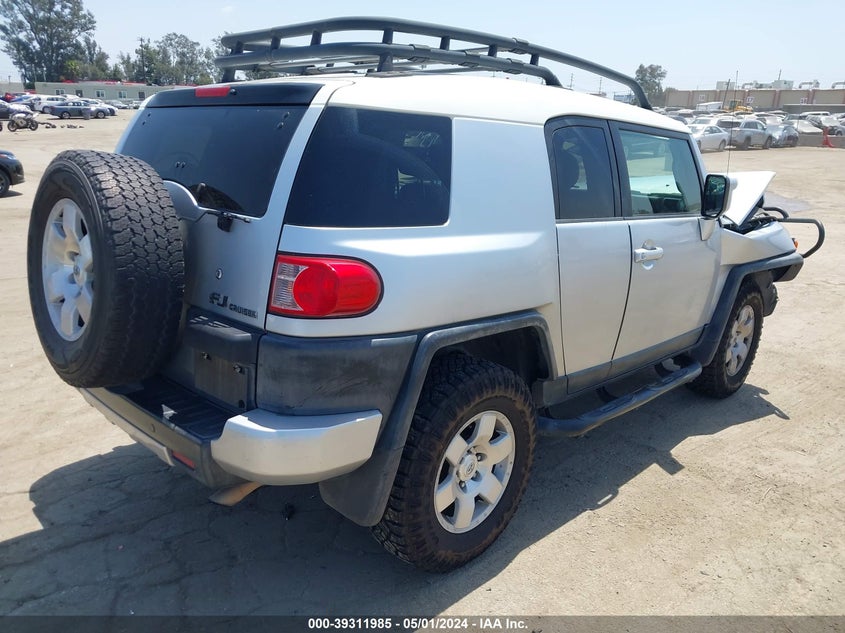 2008 Toyota Fj Cruiser VIN: JTEZU11F08K006607 Lot: 39311985