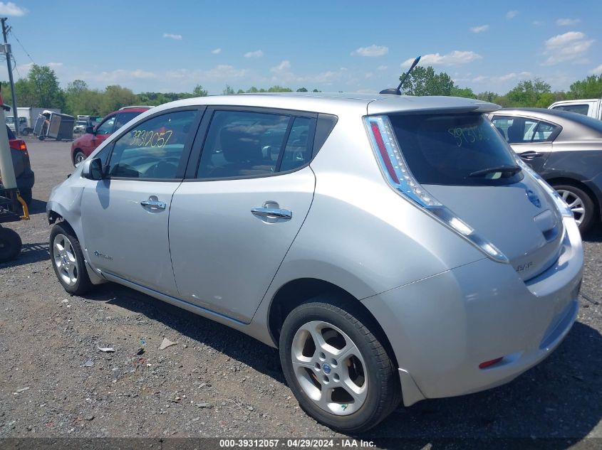 2013 Nissan Leaf Sv VIN: 1N4AZ0CP0DC425845 Lot: 39312057