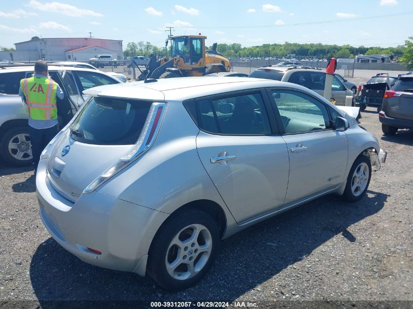 2013 Nissan Leaf Sv VIN: 1N4AZ0CP0DC425845 Lot: 39312057