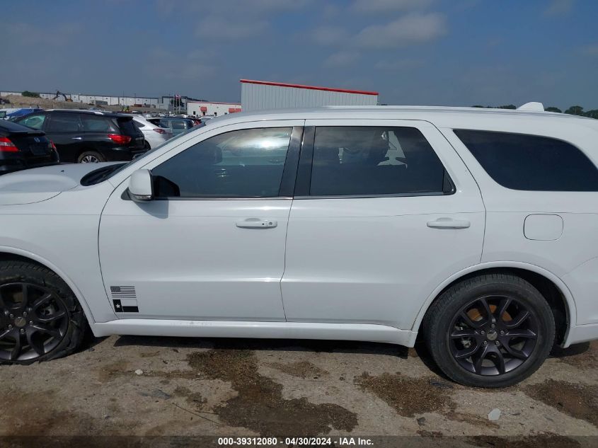 2018 Dodge Durango R/T Rwd VIN: 1C4SDHCT9JC403184 Lot: 39312080