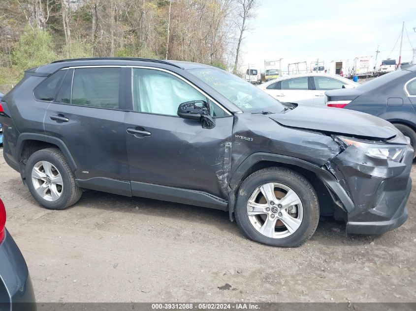 2021 Toyota Rav4 Le Hybrid VIN: 4T3LWRFV7MU028754 Lot: 39312088