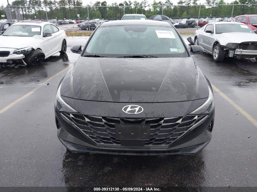 2022 Hyundai Elantra Limited VIN: 5NPLP4AG7NH083738 Lot: 39312130