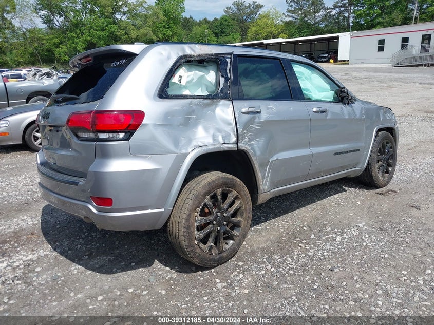 VIN 1C4RJFAG1JC296391 2018 JEEP GRAND CHEROKEE ALTITUDE 4X4