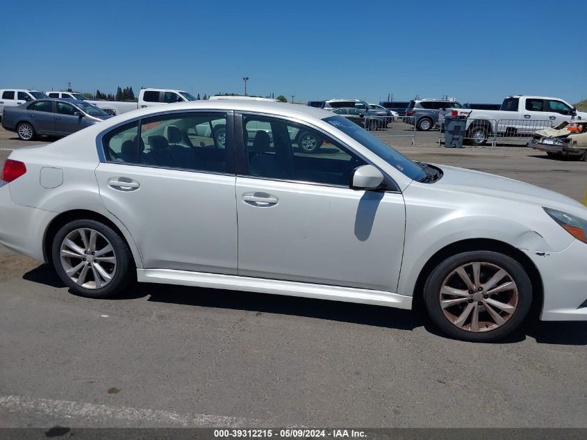 2013 Subaru Legacy 2.5I Premium VIN: 4S3BMBC64D3038084 Lot: 39312215