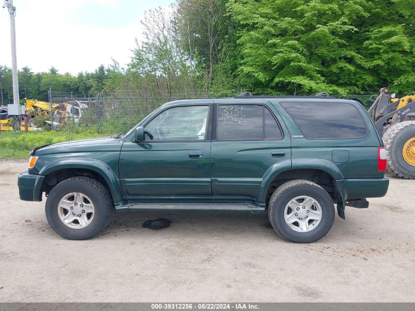 1999 Toyota 4Runner Limited V6 VIN: JT3HN87R5X9022920 Lot: 39312256