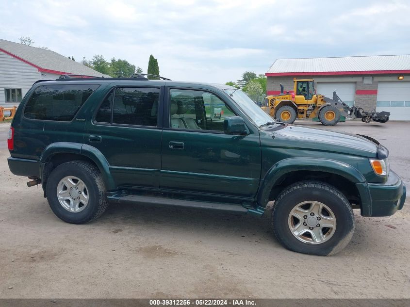 1999 Toyota 4Runner Limited V6 VIN: JT3HN87R5X9022920 Lot: 39312256