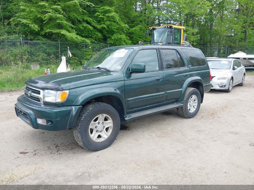 1999 Toyota 4Runner Limited V6 VIN: JT3HN87R5X9022920 Lot: 39312256