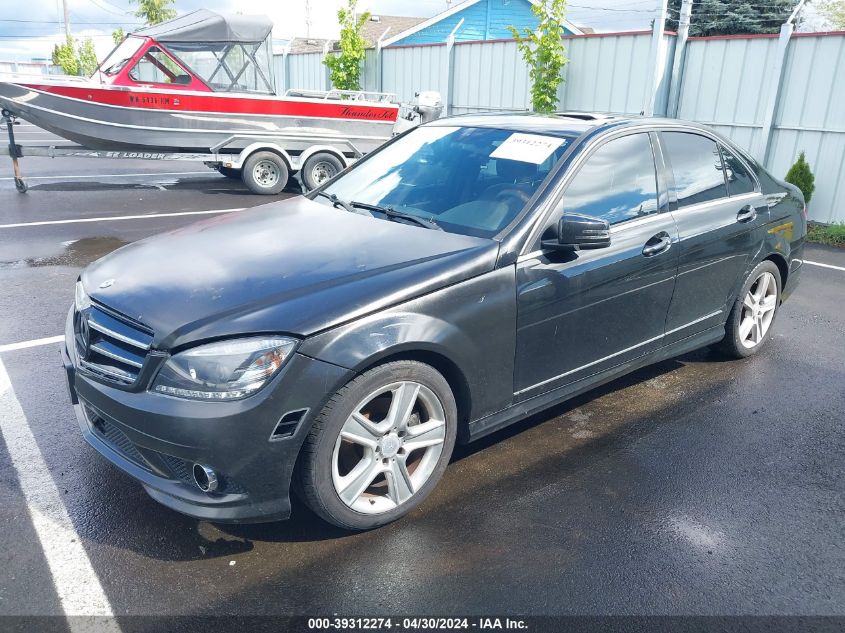 2010 Mercedes-Benz C 300 Luxury/Sport VIN: WDDGF5EB5AA394732 Lot: 39312274