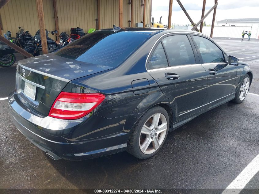 2010 Mercedes-Benz C 300 Luxury/Sport VIN: WDDGF5EB5AA394732 Lot: 39312274