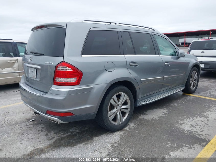 2011 Mercedes-Benz Gl 350 Bluetec 4Matic VIN: 4JGBF2FE0BA750724 Lot: 39312296