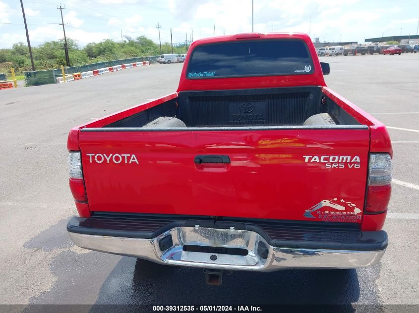 2002 Toyota Tacoma Base V6 VIN: 5TEWN72NX2Z094324 Lot: 39312535