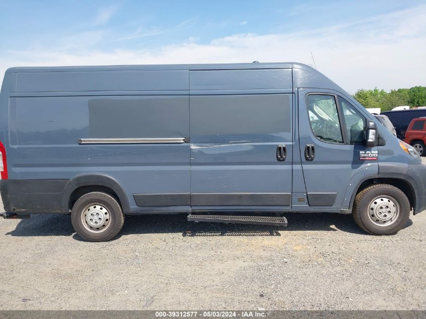 3C6URVJG0KE552048 2019 Ram Promaster 3500 Cargo Van High Roof 159 Wb Ext