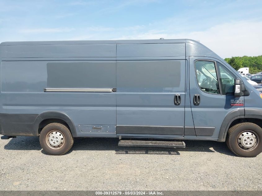 2019 Ram Promaster 3500 Cargo Van High Roof 159 Wb Ext VIN: 3C6URVJG1KE556156 Lot: 39312579