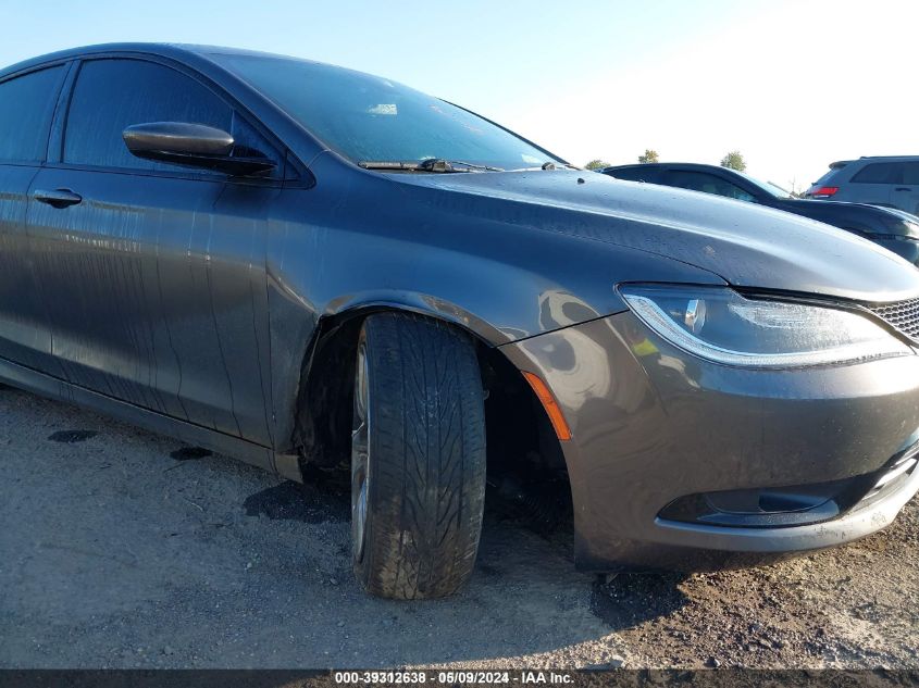 2015 Chrysler 200 S VIN: 1C3CCCBG0FN517962 Lot: 39312638