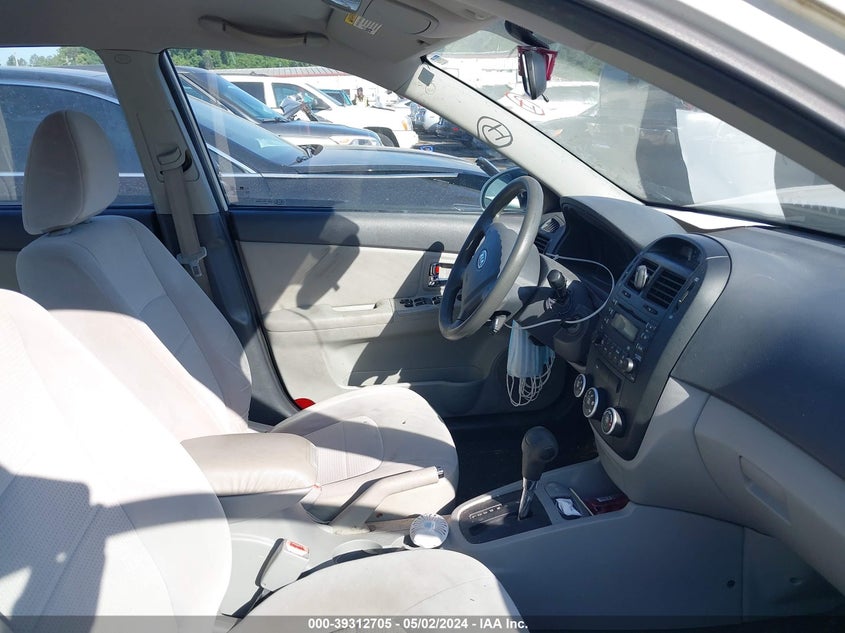 2009 Kia Spectra Ex VIN: KNAFE221795654455 Lot: 39312705