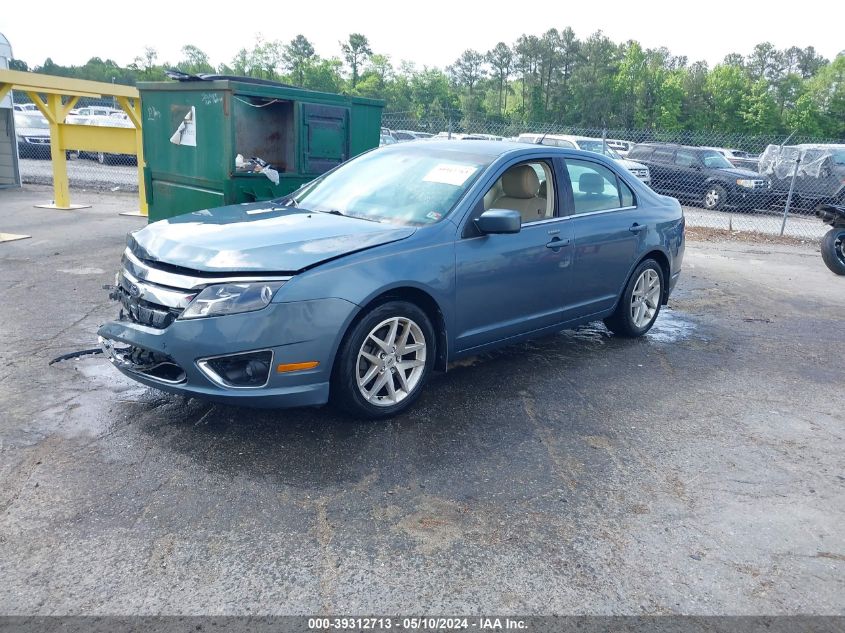 2012 Ford Fusion Sel VIN: 3FAHP0JA8CR390703 Lot: 39312713