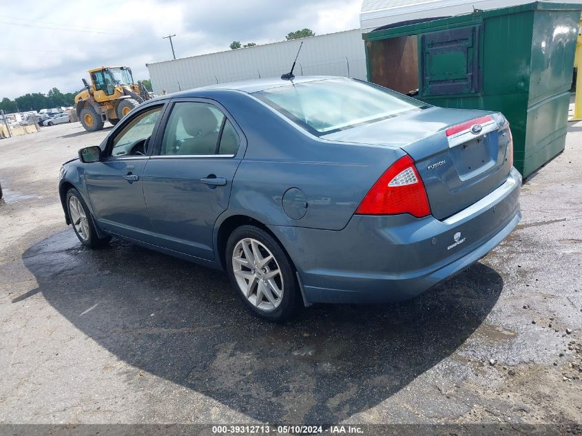 2012 Ford Fusion Sel VIN: 3FAHP0JA8CR390703 Lot: 39312713