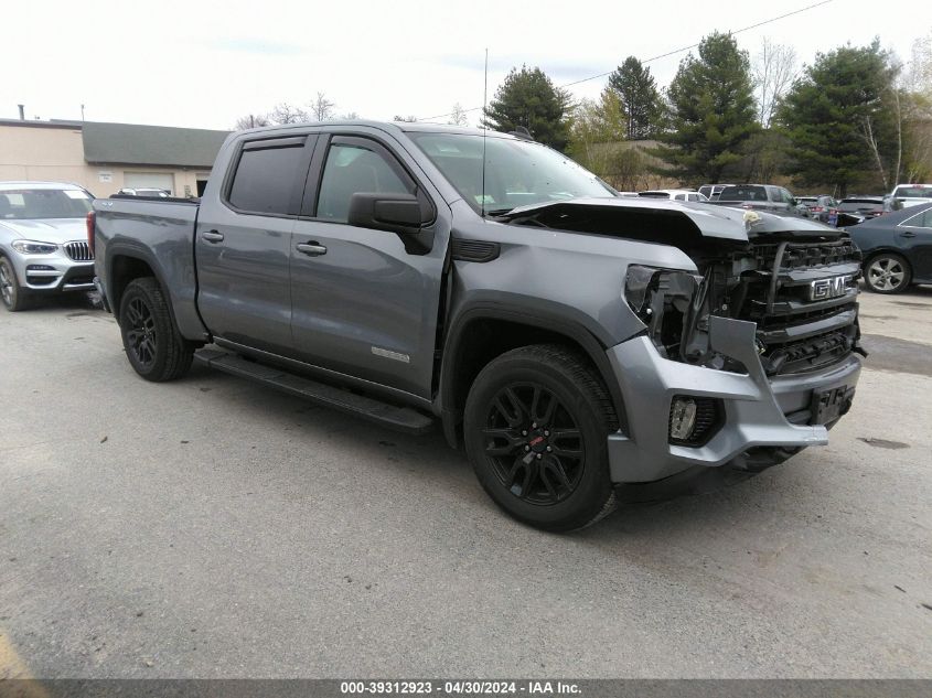 2020 GMC Sierra 1500 4Wd Short Box Elevation VIN: 3GTP9CEK2LG216366 Lot: 39312923