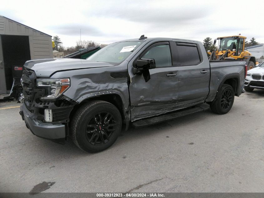 2020 GMC Sierra 1500 4Wd Short Box Elevation VIN: 3GTP9CEK2LG216366 Lot: 39312923