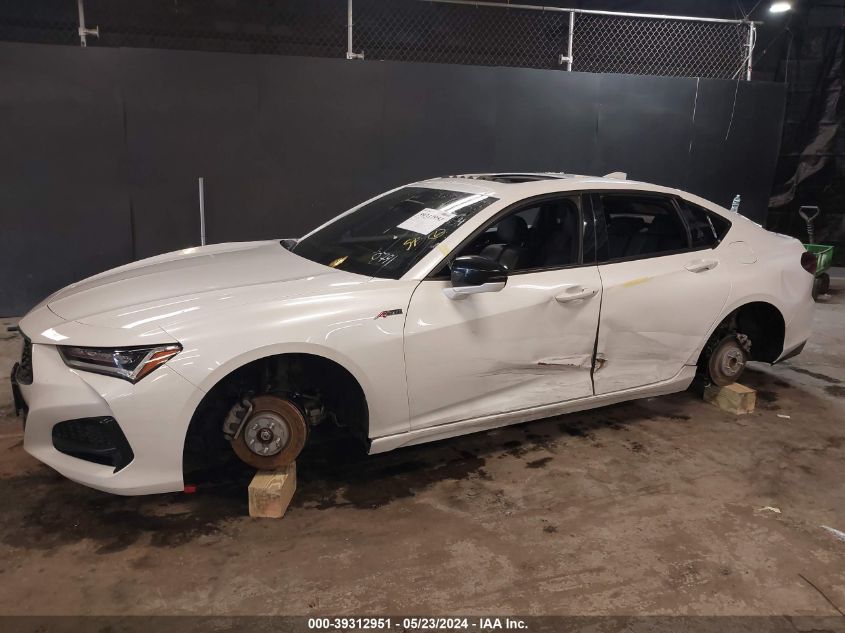 2022 Acura Tlx A-Spec Package VIN: 19UUB5F52NA000791 Lot: 39312951
