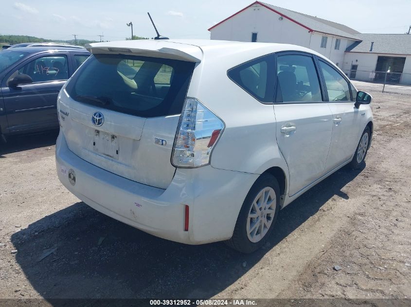 2012 Toyota Prius V Three VIN: JTDZN3EU7C3169702 Lot: 39312952