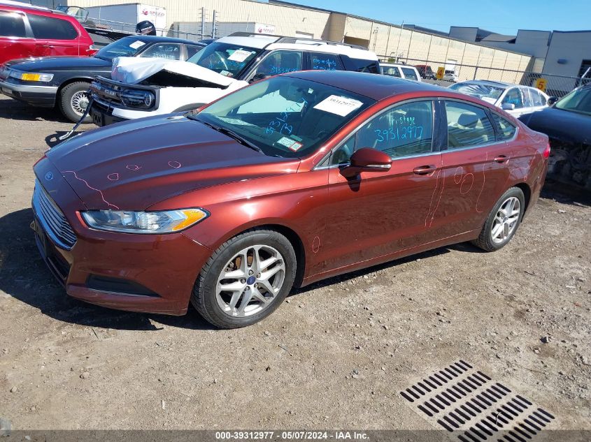 2016 FORD FUSION SE - 3FA6P0H70GR352812