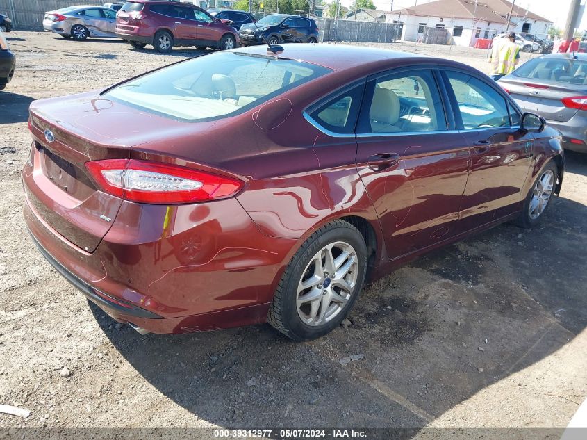 2016 FORD FUSION SE - 3FA6P0H70GR352812