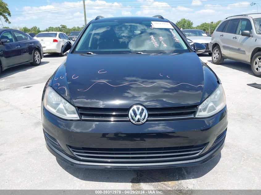 2015 VOLKSWAGEN GOLF SPORTWAGEN TDI S 4-DOOR - 3VWFA7AU7FM508955