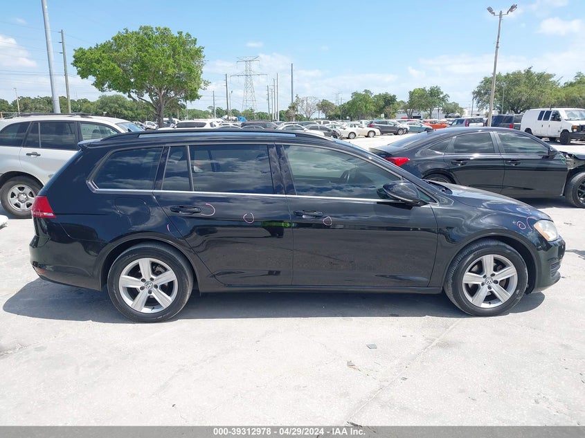 2015 VOLKSWAGEN GOLF SPORTWAGEN TDI S 4-DOOR - 3VWFA7AU7FM508955
